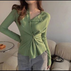 Women’s Shirt Cardigan Sweater